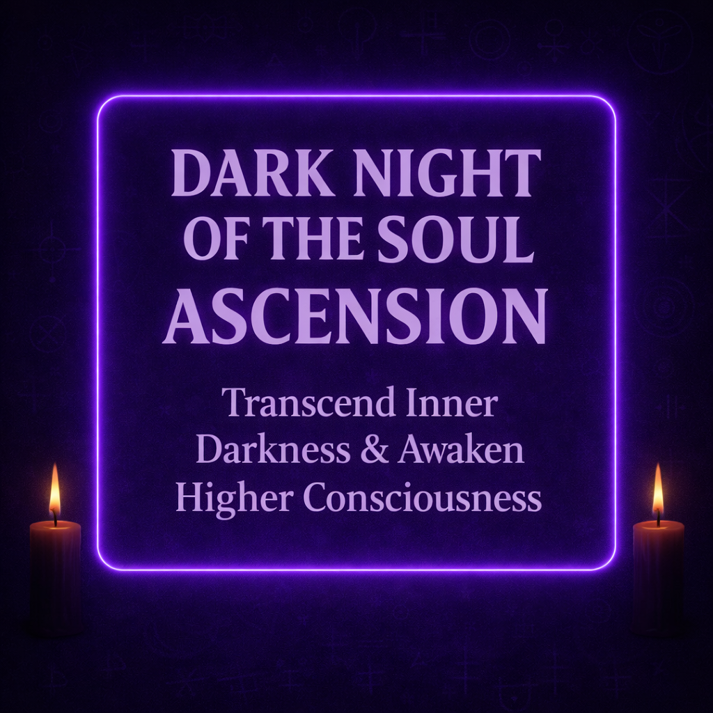 Ascend Through the Dark Night of the Soul