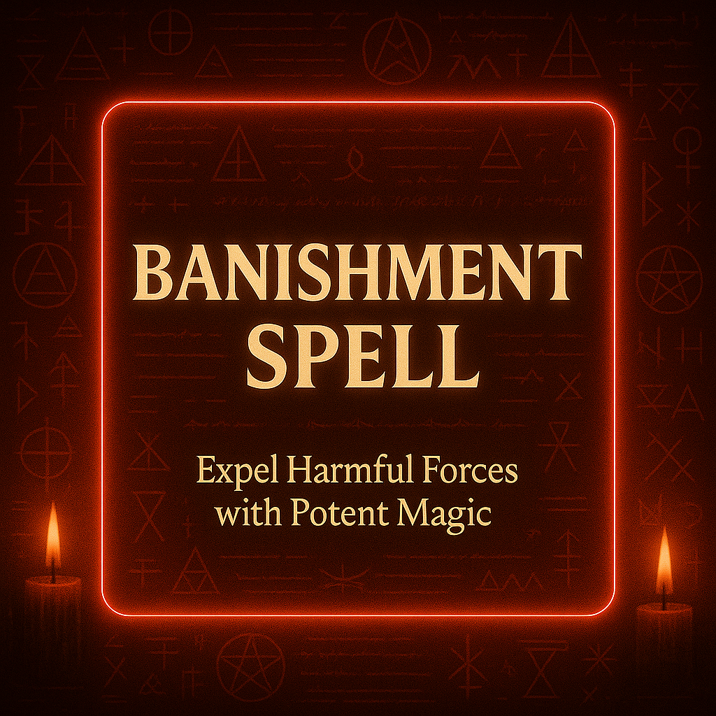 Powerful Banishment Ritual – Expel Negative Forces
