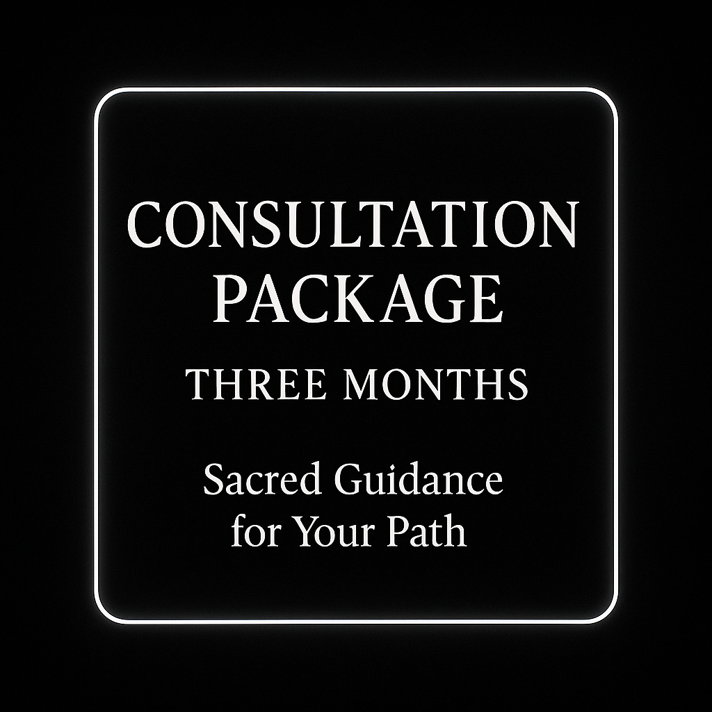 Three-Months Consultation Package – Ongoing Spiritual Guidance & Personalized Support