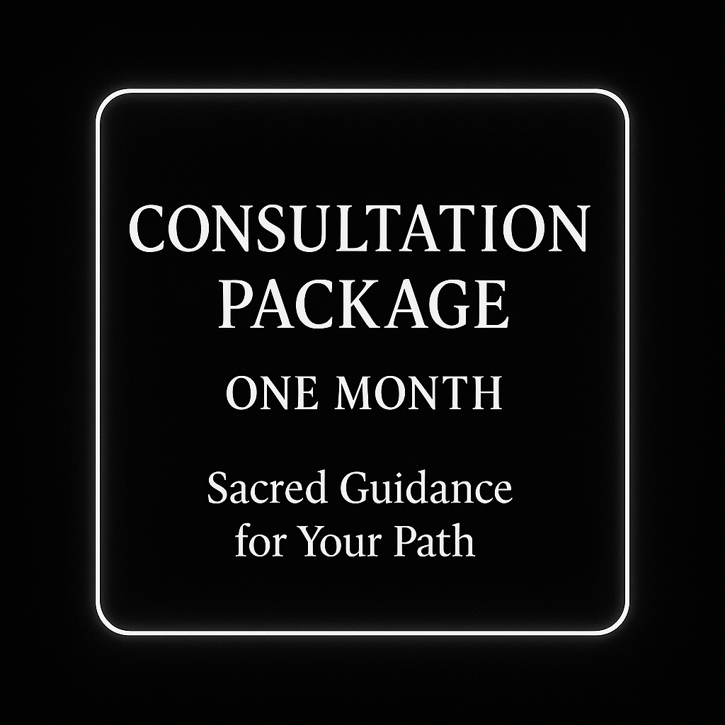One-Month Consultation Package – Ongoing Spiritual Guidance & Personalized Support