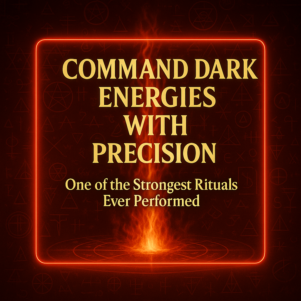Command Dark Energies With Precision – Ultra Elite Black Magic Ritual