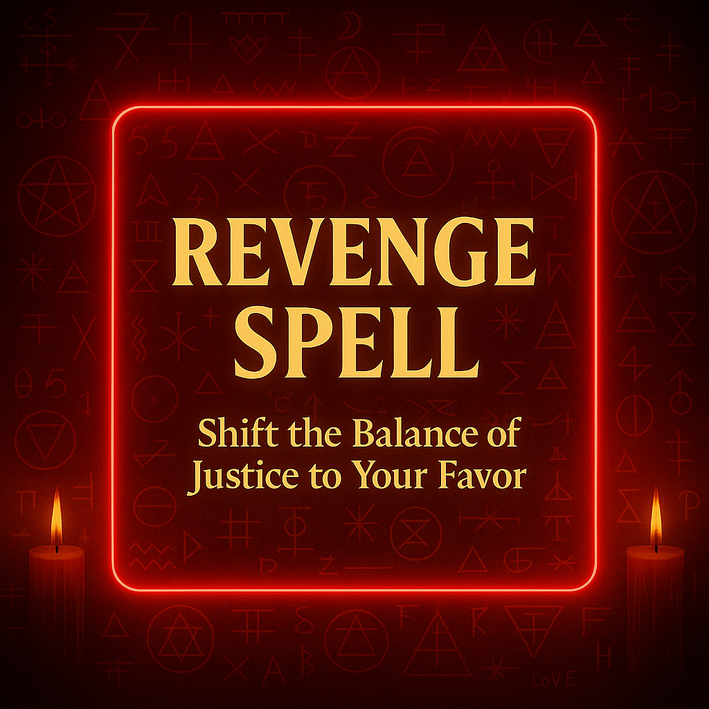 Revenge Spell – Shift the Balance of Justice in Your Favor