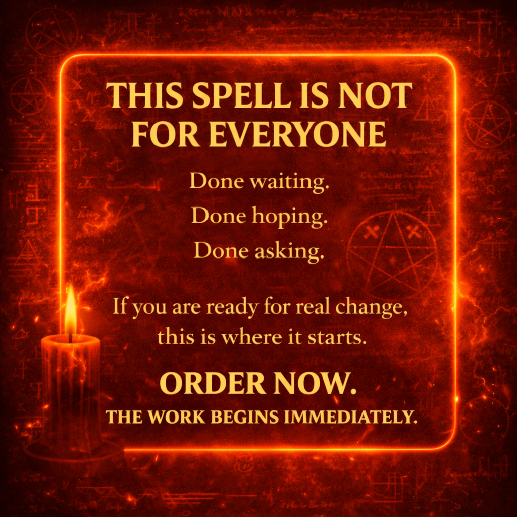 Custom Black Magic Spell