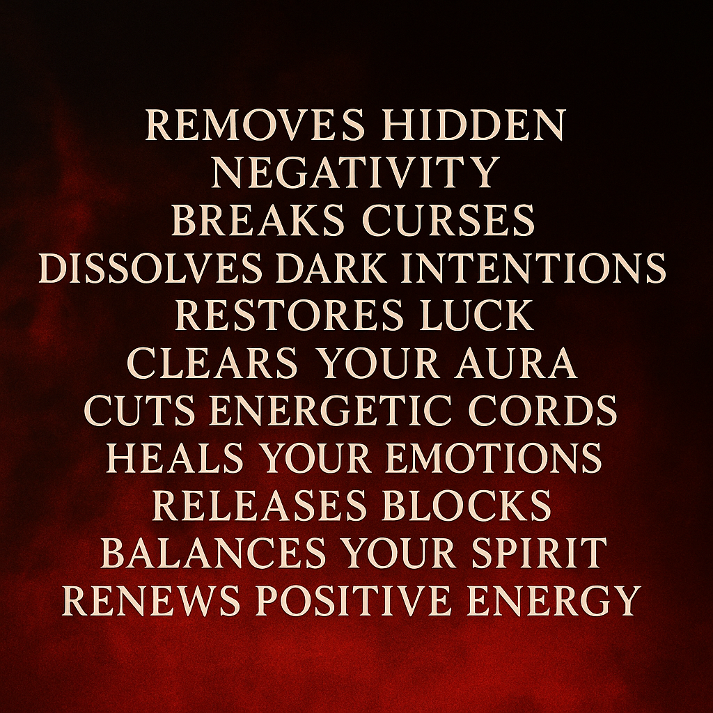 Remove Black Magic Curse