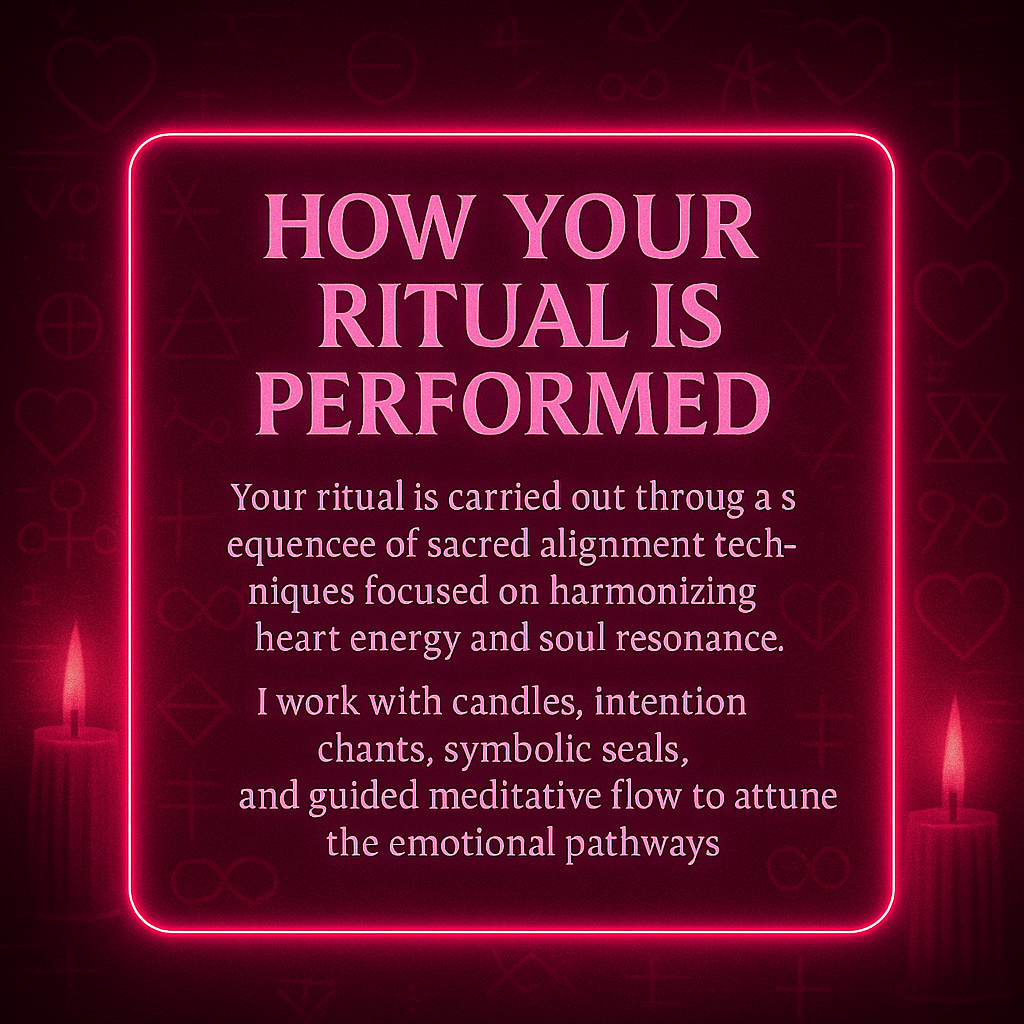 Sacred Union Alignment – Deep Spiritual Bonding Ritual for Love, Harmony & Energetic Connection