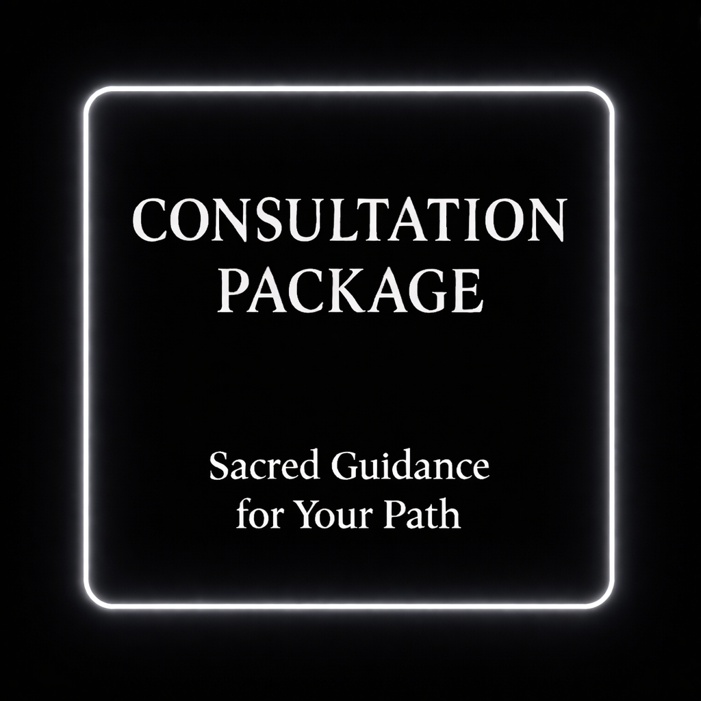 Consultation Package – Guidance & Personalized Support