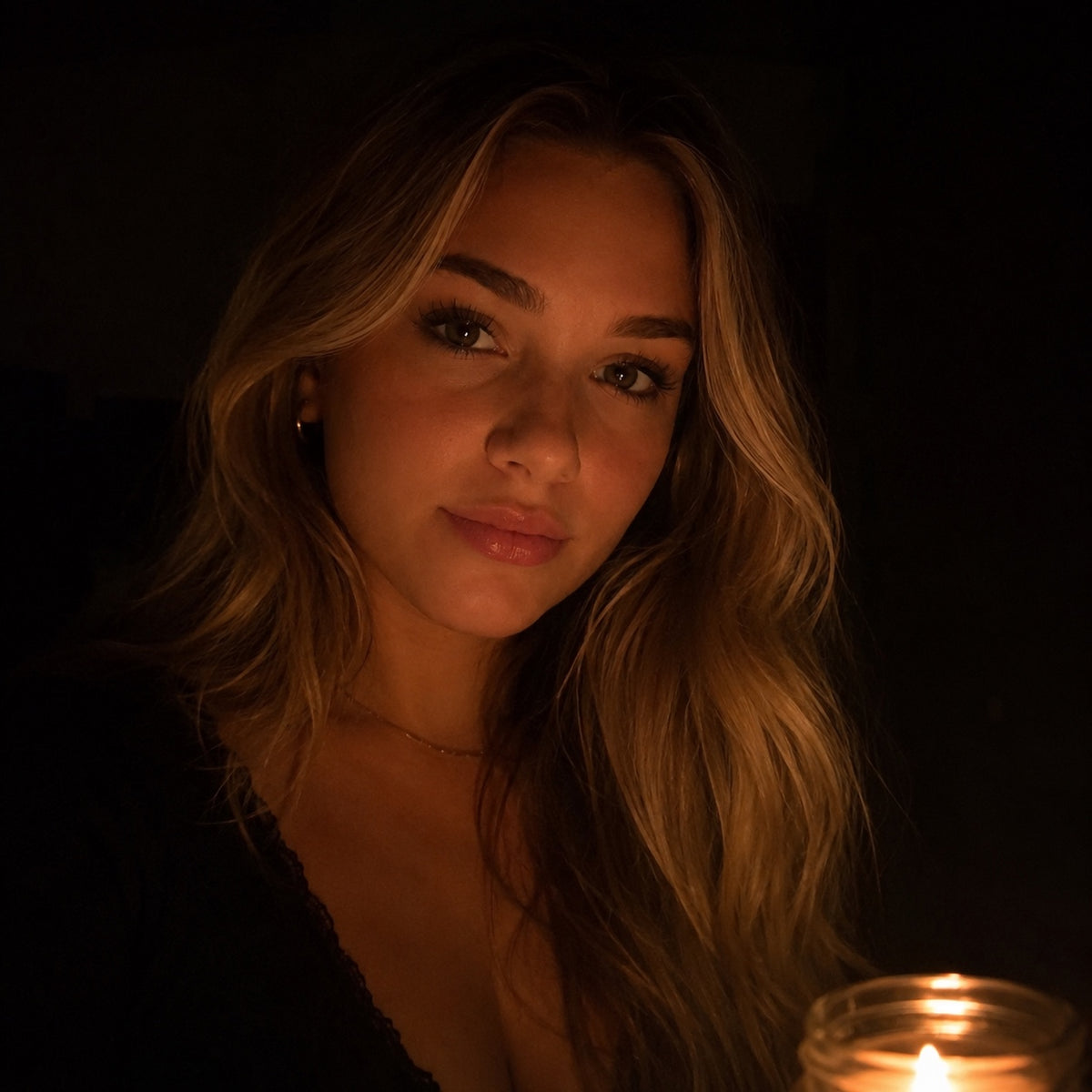 Selena by candlelight